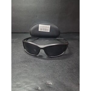 Duduma Sport Sunglasses, Black Polarized UV Protection, Wraparound Style